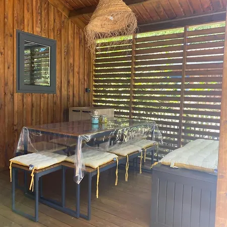 Air-conditioned With Pool Near Arcachon Domek alpejski